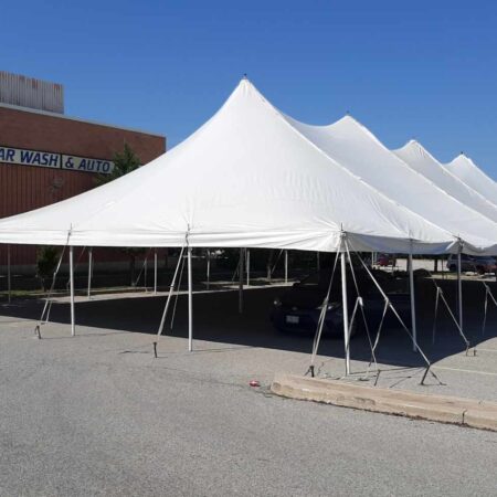 40x100 Pole Tent - The Party Centre